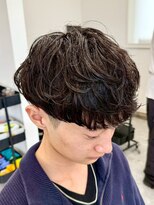 フゥ 宇都宮戸祭(FeU)&nbsp;宇都宮メンズカットメンズパーマ波巻きスパイラルパーマツイスパ