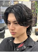 men's/MEN'S/メンズカット/メンズパーマ/郡山/眉毛/サーフカール