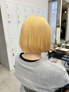 テラス トヨタ(Telasu Toyota) 抜きっぱなしブロンドのヘイリーボブ◎