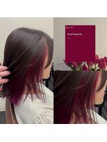 ヘアーアンドエステ サニープレイス(Hair&Esthe Sunny Place)&nbsp;インナーピンクカラー