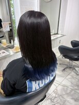 ヴァンカウンシル 一宮店(VAN COUNCIL)&nbsp;水光感たっぷり韓国風ストレート/透明感ブラウン×さら艶ロング1