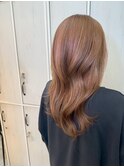 髪質改善＊ミルクブラウン＊レイヤーカット＊暖色＊Zina札幌