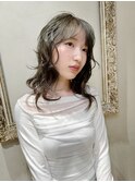 レイヤーカット　顔周りカット　ハッシュカット　立川