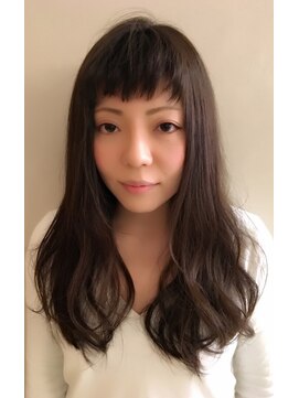 ロンド 銀座(Lond) ショートバングが可愛いゆるふわロング 担当 本田奈穂美