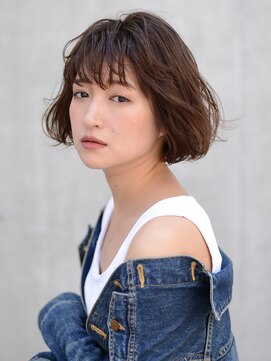 エムクランメイクス 原宿 表参道(m.clan MAKE'S) 無造作がかわいいルーズボブ【MAKE'S m.clan原宿 矢沢和也】