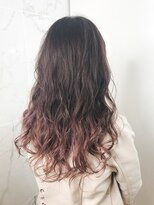 アヴァンスクロス あべのルシアス店(AVANCE.CROSS)&nbsp;グラデーション×ピンクベージュ