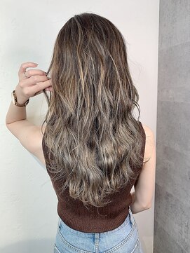 アンダーバーホワイト 大阪上本町店(_WHITE) ハイライト×ホワイトベージュ