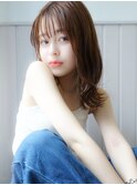 ナチュラルストレート＊崩れないケアストレート