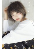 小顔ひし形シルエット無造作大人ショート 【ROMMY.本厚木】