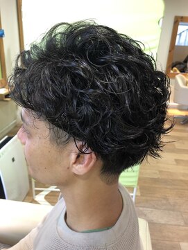 アプシー 南が丘本店(apsee) メンズカットパーマ!#刈り上げショート