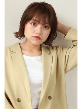 エクリフルール(equri fleur) 【イルミナカラー】　春夏切りっぱなし外ハネボブ