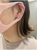インナーカラー ライトベージュ