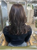 くびれカット(マッシュくびれヘアメルティカラー