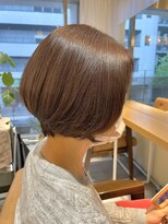 アンベント(unbent)&nbsp;襟足スッキリ/くびれショート/明るめ白髪染め