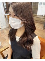 レボルトヘアー 松戸店(R-EVOLUT hair)&nbsp;シークレットハイライト×白髪ぼかしカラー×アッシュブラウン