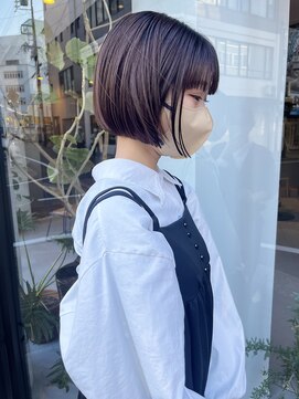 ヘアー アイス ルーチェ(HAIR ICI LUCE) ボブ、ミニボブ　/中西