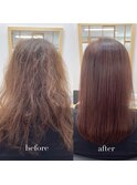 『髪質改善』ストレートエステ(縮毛矯正)(リタッチ可)