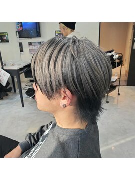 フェイブ(Fave) ハイトーンカラー・シルバー×黒のアウターカラー