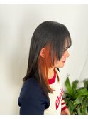 レイヤースタイル×インナーオレンジ