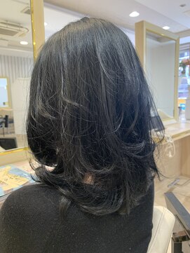 アッシュ 仙川店(Ash) 簡単スタイリング☆レイヤーカット【40代50代60代】
