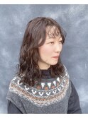 簡単スタイリング 【プードルパーマ】