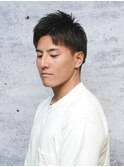 メンズツーブロックショート<理容室><MEN'S/中野/バーバー>