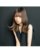 アンドバザー 釧路美容室(aNd.BAZAAR)&nbsp;ミディアムレイヤー
