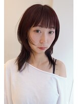 マーシィ(MARCIE)&nbsp;cassis color × hash cut