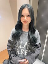 ロンドシェリ 仙台(Lond Cheri)&nbsp;ダブルカラー ケアブリーチ オリーブグレー 髪質改善