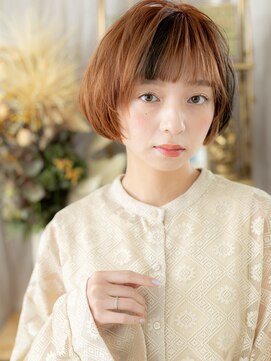 カバーヘア ブリス 上尾西口店(COVER HAIR bliss) ダブルカラーハイライトフレンチカジュアルa上尾10代20代30代