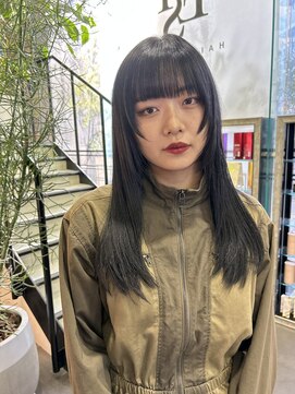 ゼスト ジグ(ZEST ZIGU) ロングレイヤー×顔周りウルフ【吉祥寺竹下】