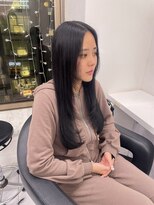 ユナイテッド 横浜(UNITED) 【植村優梨指名限定】レイヤーカット×ワンカラー/横浜美容室