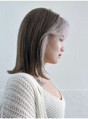 ダブルカラーハイトーンカラーケアブリーチインナーカラー