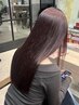 【ELENストレート】カット ＋ 縮毛矯正 ＋オージュア1stepTR