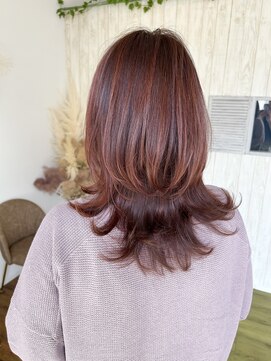 ルヴェール 北方店(LeVert) ピンクベージュ/髪質改善oggiottoトリートメント