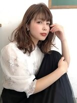 サロンドウィズ 本店 本八幡(Salon de With)&nbsp;大人ウェーブ/ナチュラルブラウン/こなれ感◎30代40代50代