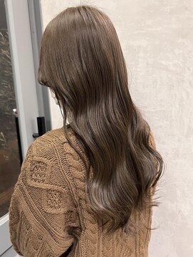 オリガミ トイロ(ORIGAMI TOIRO) ロング×オリーブグレージュ