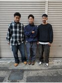 メンズカットスパイキーショートバーバースキンフェード【GIA】