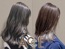 アクセの雰囲気（ハイライトヘアもお任せ下さい◎［髪質改善/ハイライト/ボブ］）