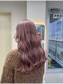 ホワイトピンク/ハイトーンカラー/ブリーチカラー/ピンク