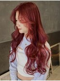 【macana指名】レッドレイヤーカットケアブリーチ登戸