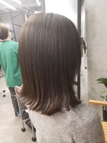 ジーナ 船橋(Zina)&nbsp;髪質改善＊マチルダボブアッシュカラー＊美髪【Zina船橋】