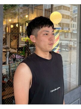 バーバーブロス 長堀店(BARBER BROS) 【BarBerBROS】ツーブロック　メンズヘア　バーバーヘア
