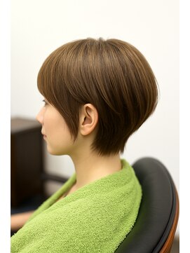 パレードヘア ◯耳掛けでひし形ショート！外せばハンサムショート◯