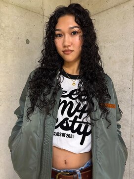 アンドピース and peace スパイラルパーマ