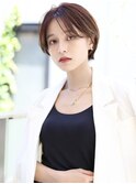 ショートボブ髪型20代30代40代50代前髪あり前髪なし面長表参道