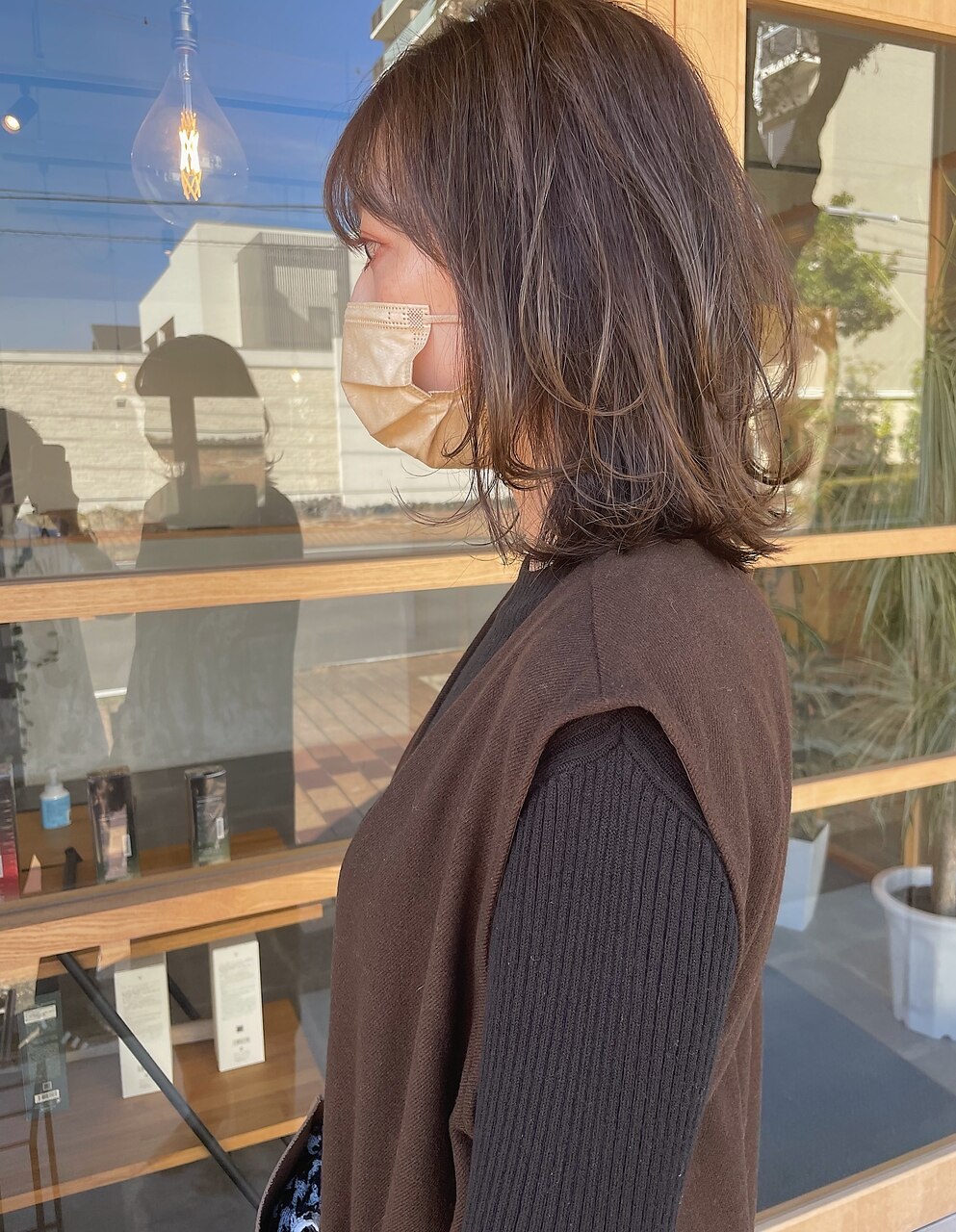 【新規不可平日限定】カット＋艶カラー＋ウル艶Tr　￥12623