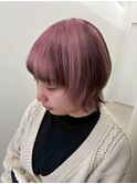 ハイライトバレイヤージュダブルカラーケアブリーチ20代30代