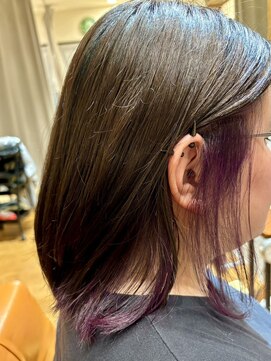 チルアウト 塚口本町店(chill out) インナーボルドーカラー[20代/30代/40代/50代/60代]