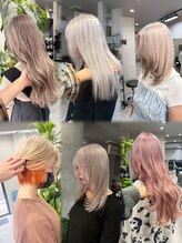 stylist”武田颯”《ハイトーン・透明感カラー》Instagram（@hayate.steen）　